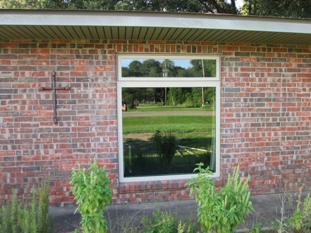 after - picture window with awning window