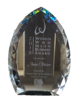 2018 Women Who Mean Business Award