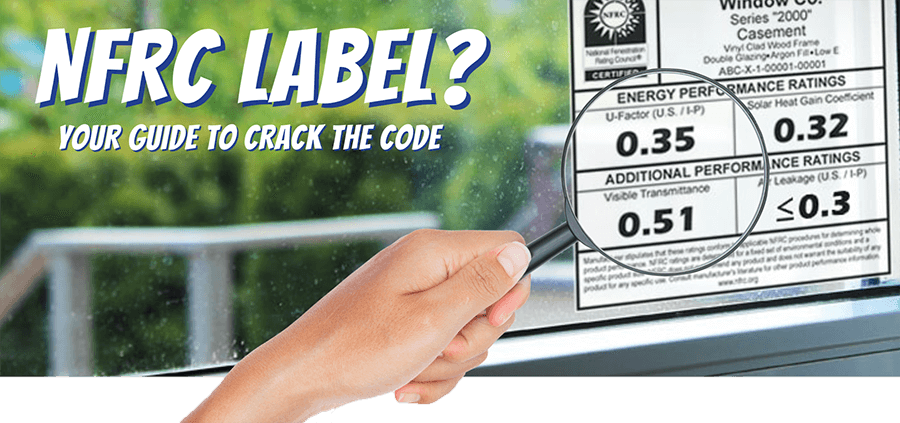 Explain NFRC Label for Windows and Doors