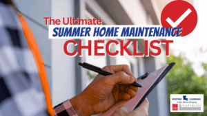 summer home maintenance checklist blog