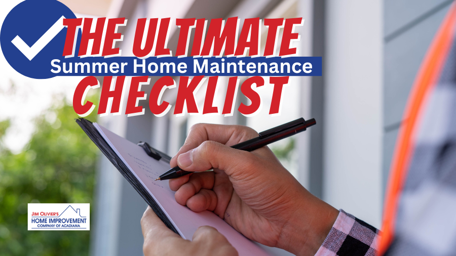 Summer Home Maintenance Checklist Blog