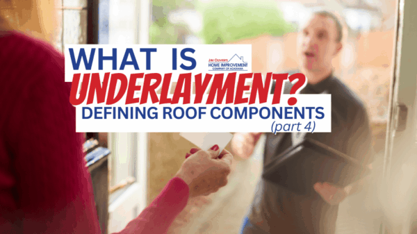 what is underlayment roof component blog