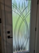 decorative glass door lafayette
